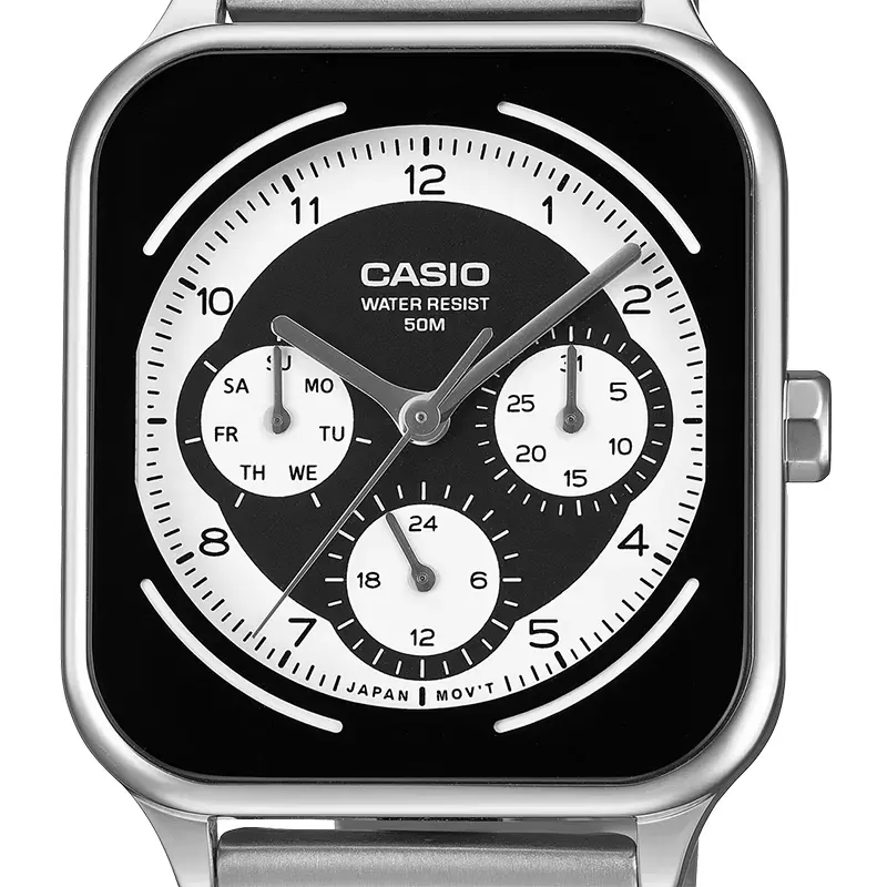 Casio Japan Enticer Multifunction Black Dial Men's Watch- MTP-M307D-1BV